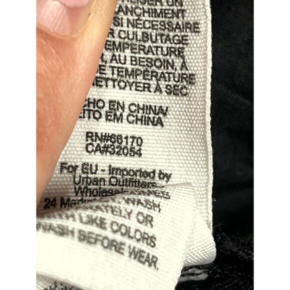 Free People Black Skinny Jeans Womens 29 61855-16515125 Mid Rise Dark Wash - Picture 5 of 10